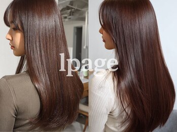 ルページ 千葉(lpage)の写真/髪質改善×カラーのメテオカラーなど幅広いトリートメントを導入*[髪質改善/ケアブリーチ/縮毛矯正/千葉駅]