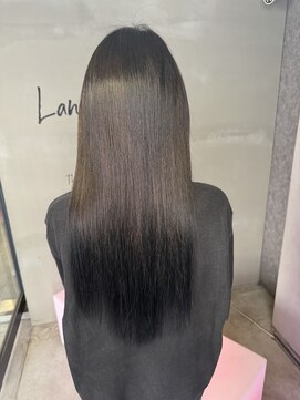 ラニシス ヘアー(Lanisis Hair) ツヤツヤ黒ロング！