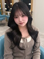 ボタン 熊本(VOTAN)&nbsp;暗髪/艶カラー/レイヤーカット/髪質改善/韓国/就活ヘア