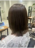 赤み消しカラーで叶う透明感アッシュ【南林間】