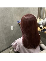 インスヘアー 明石(INCE HAIR) ブリーチなしピンク