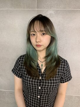 ザ ドット(THE DOT) ルーツカラー×エンドカラー×レイヤーカット