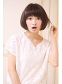 ナチュラルショートボブ