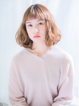 ネオリーブアオバ 高田馬場店(Neolive aoba) ヌーディーカラー★ナチュラルウェーブ　スタイリング　高田馬場