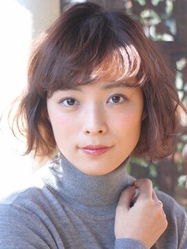 フラワーズビィーオーディー(FLOWERS BOD) ボブ×パーマ スタイル☆