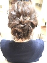 ヘアアンドメイクフリッシュ(HAIR&MAKE FRISCH) 結婚式 二次会 パーティー 用ヘアアレンジ