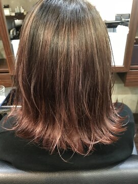 シエル 立川店(CIEL) 【CIEL原田】ピンク×バレイヤージュカラー×アディクシーカラー