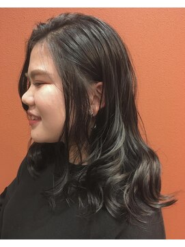 コレット ヘアー 大通(Colette hair) 実はネイビーなんです