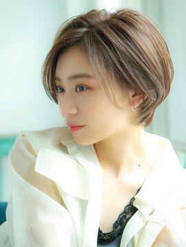 ロンド レグリーズ 立川(Lond leglise) 【山方　直也】マッシュショート×耳かけ×小顔×大人かわいい