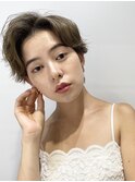 【GOOD DAY HAIR】フラットショート×クリームパーマ　 　下北沢