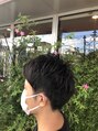 アース 南福島店(HAIR&MAKE EARTH) ブロックでスッキリさっぱりメンズカット