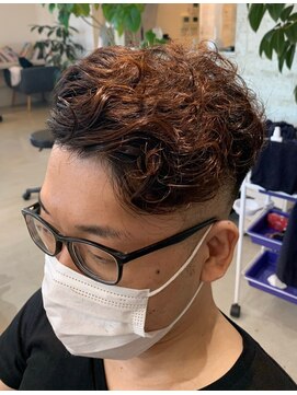 ラ メール ヘア デザイン(La mer HAIR DESIGN) サイドパートパーマ