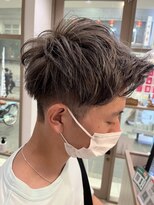 ロハスヘア アンジェ(LOHAS hair ANGIE) クールな2ブロックデザイン