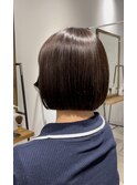 ぱっつんボブ