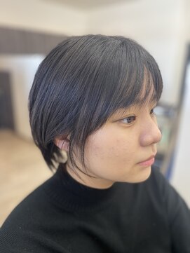 バンビ 大矢野店( Bambi) ニュアンスショートボブ