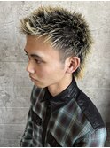 スパイキーショート_短髪_ザクザクショート