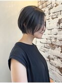 美髪ひし形ショート 30代40代