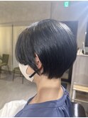 【bel.高野】黒髪/グレーベージュ/レイヤーロング/前髪パーマ