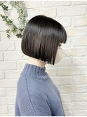 あごラインボブで大人可愛く…♪