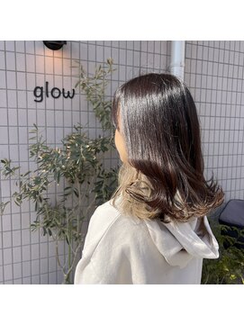 グロー(glow) ベージュ系インナーカラー♪♪