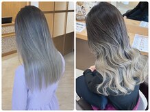 ダブルカラー・グラデーションカラー・バレイヤージュ、ハイライトも大人気♪