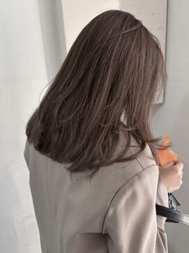 キャンバス バイ ネオリーブ 横浜西口(Canvas by neo.) ロングレイヤー たっぷりハイライト 秋グレージュ 大人ヘア 横浜