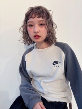 シーバイラヴィズム けやき通り2号店(Sea by LUVISM)の写真/【初めてのダブルカラーに○】ケアブリーチ×イルミナカラーで、透明感とダメージレスを叶える！
