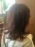 カット+髪質改善ストレート+デジタルパーマ+5種のシステムTr