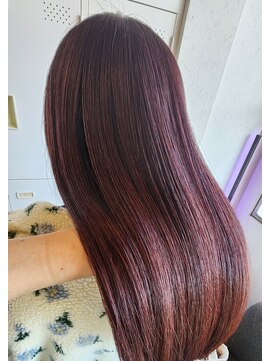 ヘアーエポック(hair epoque) ピンクカラー