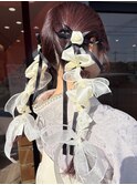 卒業式ヘアセット