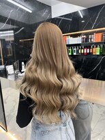 ラピス 渋谷本店(Lapis)&nbsp;ミルクティーベージュ/ブリーチなし/イメチェン/髪質改善