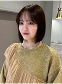 ナチュラルベージュ_ヨシンモリ_顔周りレイヤー_レイヤーカット