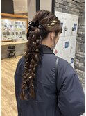 TOKIO ツイン編み下ろし ヘアセット