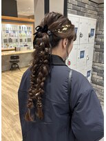 トキオ(TOKIO 2021) TOKIO ツイン編み下ろし ヘアセット