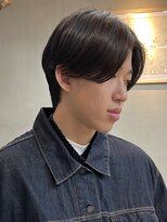 ニュアンスパーマ/フェザー/スパイキーショート/表参道/men's