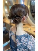 パーティーヘアセット（ウェディングにもOK）