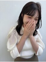 バロンフェム(baLon.fem)&nbsp;【Stylist 本田愛】ダークグレージュ×ミディ