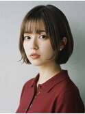 大人気ボブ×ヘイリーボブ×ミニボブ×オリーブグリーン×越谷