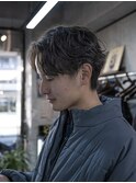 メンズシャドウパーマツイストスパイラルパーマ　［三鷹］
