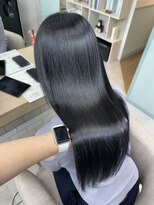ルアナ ヘア アンド トリートメント(Luana) 【Luana難波】透明感ブラック×髪質改善