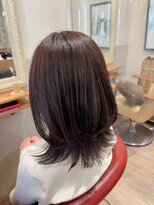 コトノハ 大宮店(cotonoHa)&nbsp;伸ばしかけでも変化が欲しい！くびれミディ/レイヤーカット