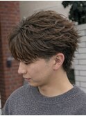 【KEISUKE∞/メンズカット】シースルーフェザー