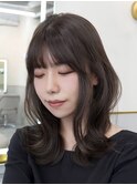 【yuuka】ミディアムレイヤー　名古屋美容室　レイヤーカット