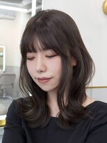シーテメゾン(Ciete Maison)&nbsp;【yuuka】ミディアムレイヤー　名古屋美容室　レイヤーカット
