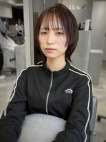 ユーフォリア 新宿通り(Euphoria)&nbsp;【Euphoria erina】ショートウルフ×ラベンダーブラウン