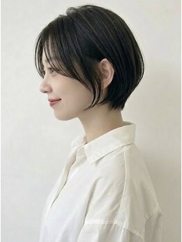 ノーブル 白金台店(Noble by PROGRESS)の写真/スタイルの決め手は顔周り！[白金台/ヘッドスパ/白髪ぼかし/白髪染め/ハイライト]