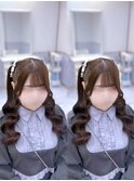 シンプルハーフツイン