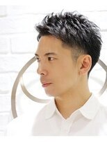 ヨシザワインク プレミアム 横浜 桜木町店(YOSHIZAWA Inc. PREMIUM) 刈り上げツーブロックアップバングバーバースタイル理容室