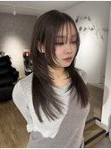 大分ハッシュカット韓国レイヤーカットワンホンヘアヨシンモリ