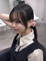 ディーバ 横浜(D.I.E.V.A)&nbsp;10代20代30代艶髪韓国結べるレイヤーカット小顔フレンチバング